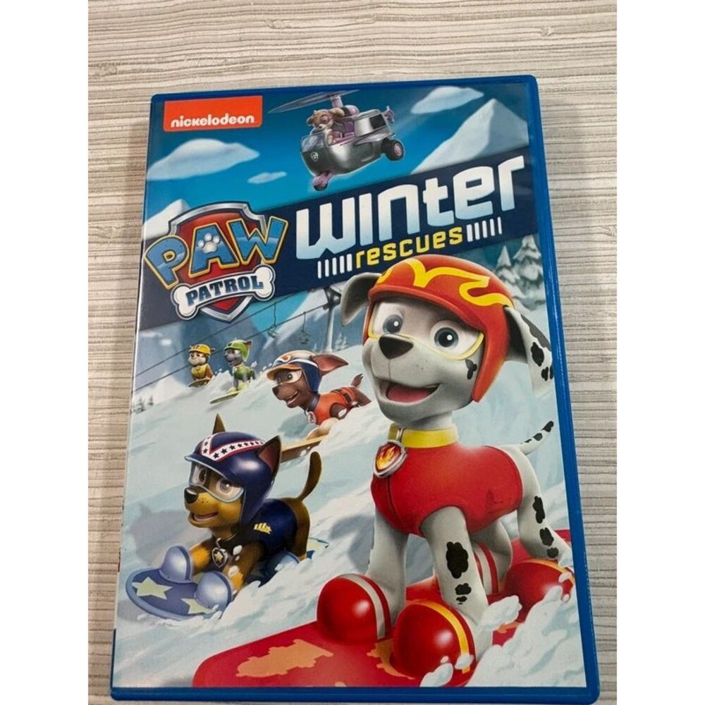 Paw patrol winter rescues dvd
